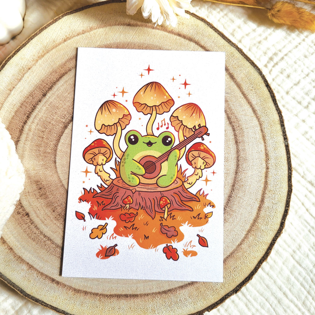 Grenouille musicienne