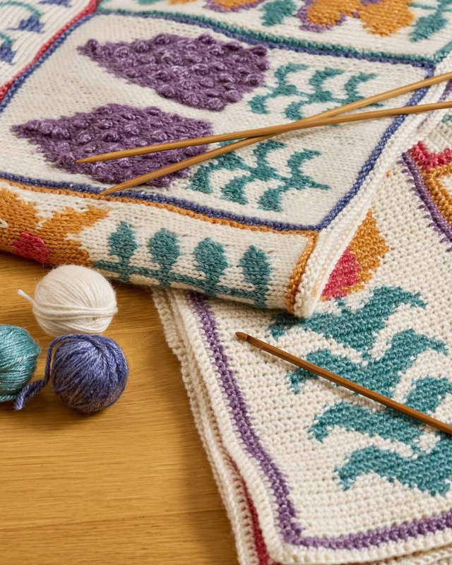 Crochet Along yarn pack Springtime blanket 