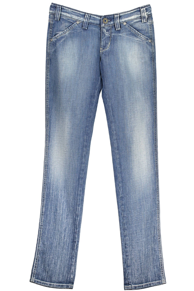 RE-START JEANS DENIM DONNA AZZURRO
