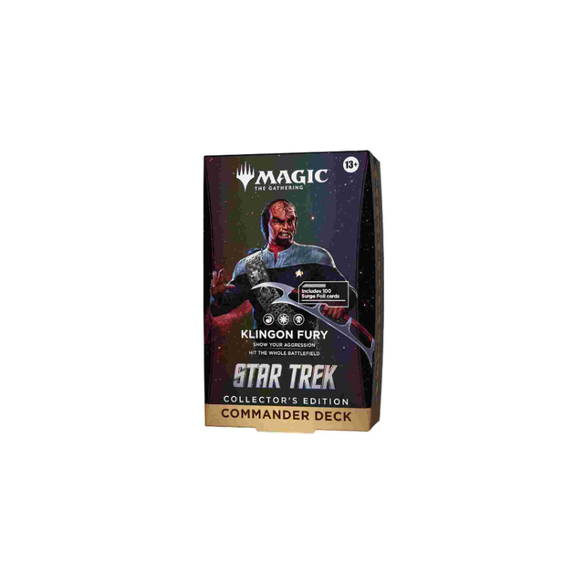 Commander ENG Deck "Klingon Fury" Star Trek Inglese - Magic PREORDER RITARDO DATA INDETERMINATA 