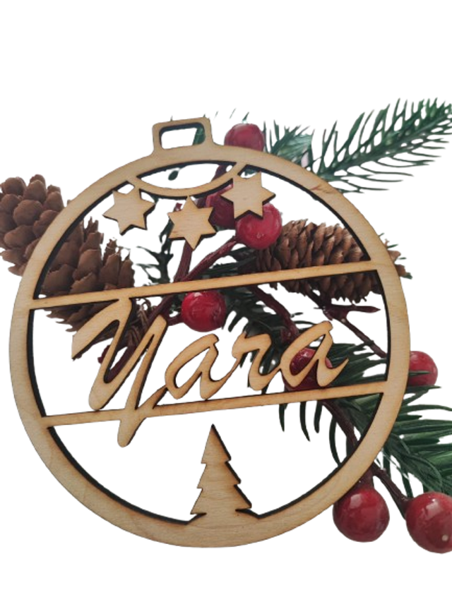 Bola navidad personalizada 8Ø