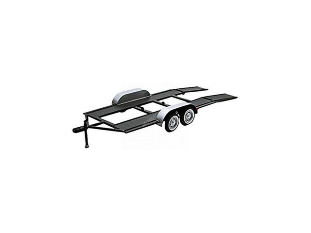 REMORQUE NOIRE Motormax 76001 1/24