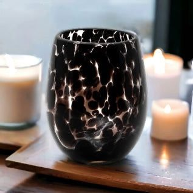 Cheetah Glass Candle 360g