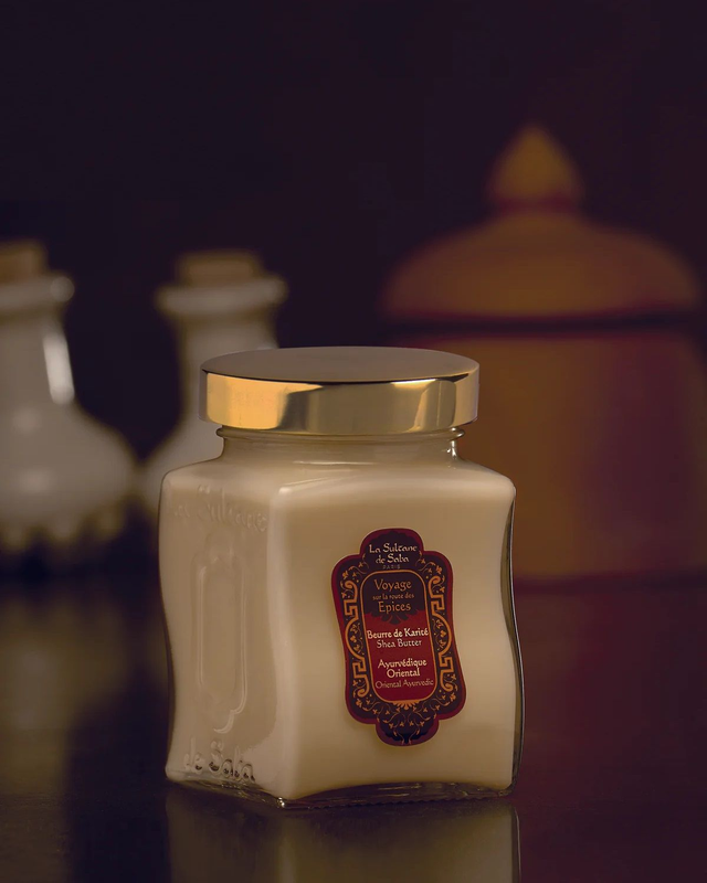 Beurre de Karité Boter - 300ml - Epices - Ayurveda (Amber Vanille Patchouli)