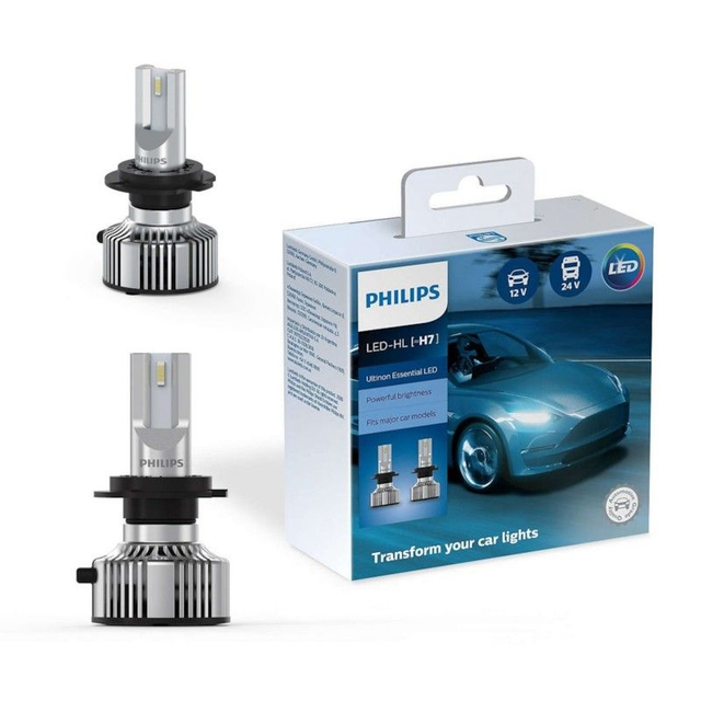 Lampadine Philips Ultinon Essential LED H7 6500K