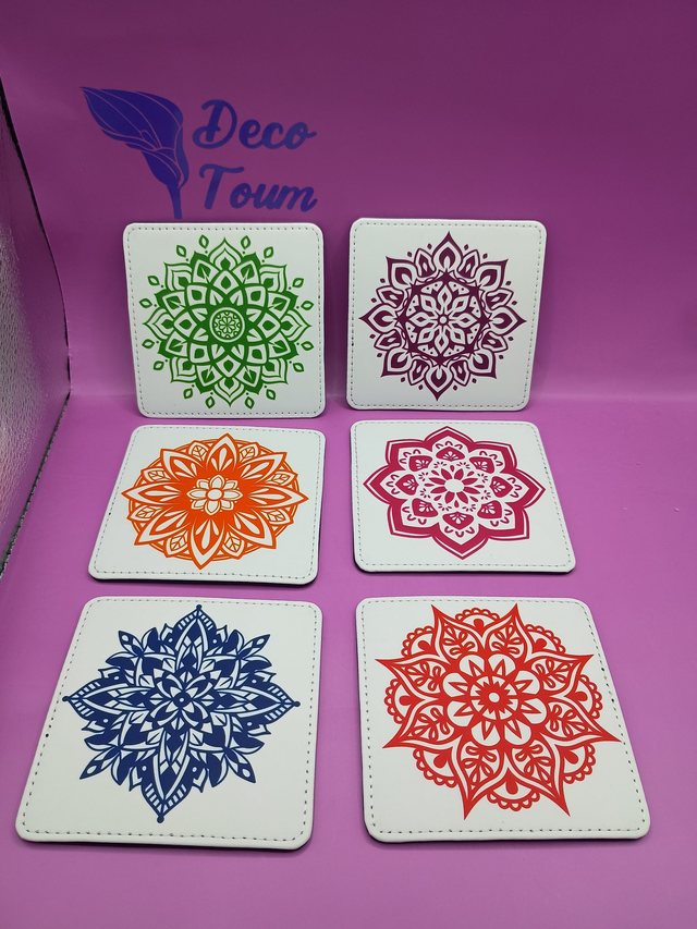 Sous verre (Lot de 6)