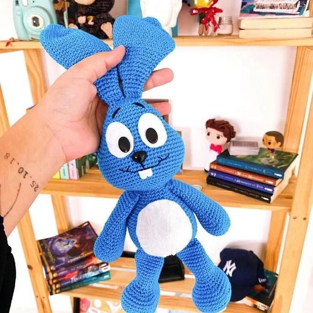 Coelho Amigurumi Sansão/Dalila HQ