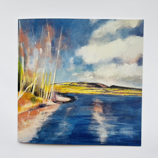 Greetings card- Cauldshiels Loch