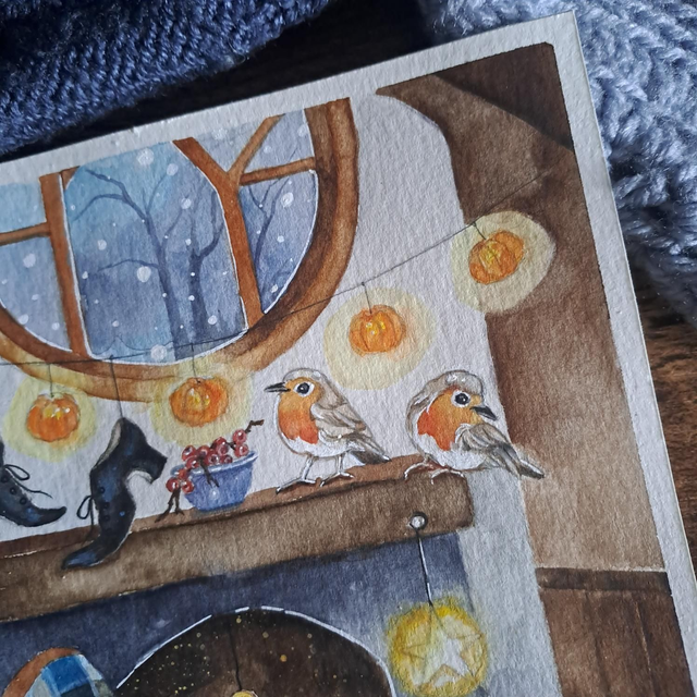 La petite chaumière enchantée de Noël