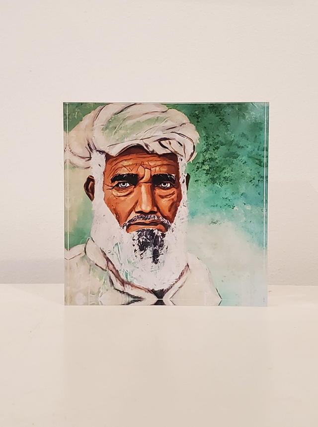 Impression sur verre acrylique - Omar