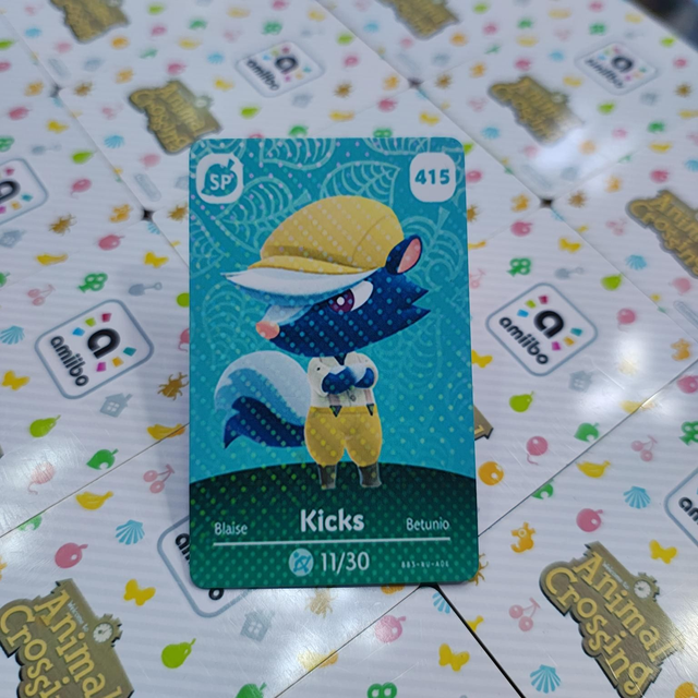 Tarjeta Amiibo Kicks / Animal Crossing 415