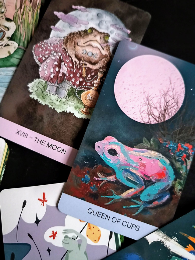 Phrög Tarot: the best deck for frog lovers * curated by Lida Pavlova &amp; Modern Magic Press