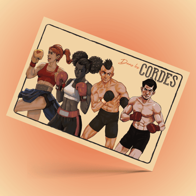 Dans les Cordes – La Revanche (carte postale)