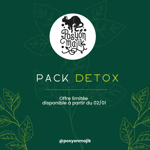 Pack Détox ( 3 tisanes) 