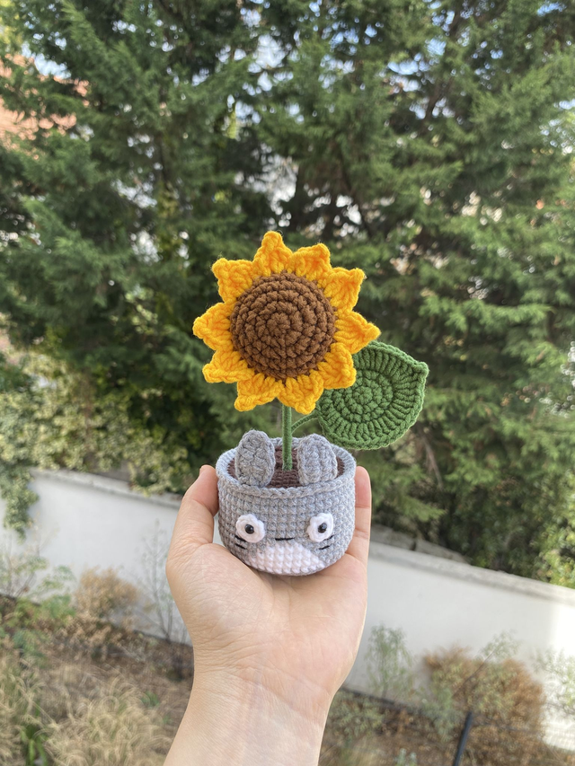 Pot Totoro Tournesol
