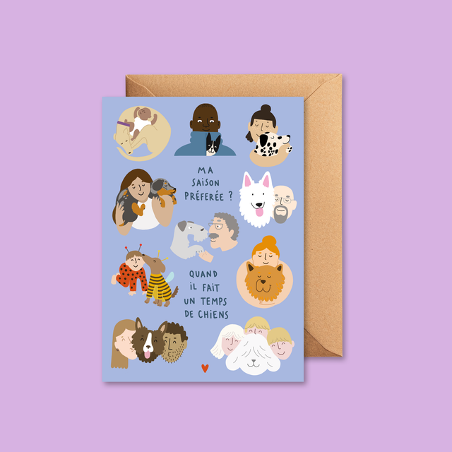 Temps de chien - Carte