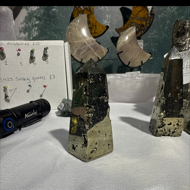 Pyrite tower