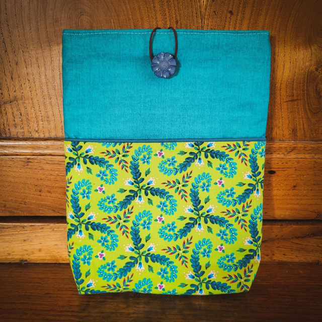 Pochette à livre "Fougères" - Format roman