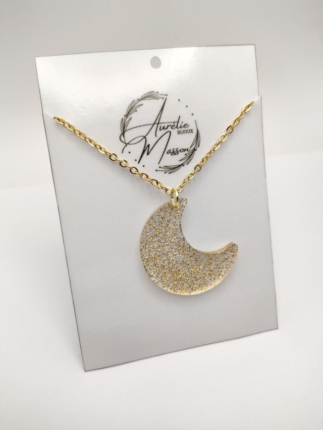 Collier &quot;Gold Moon&quot;