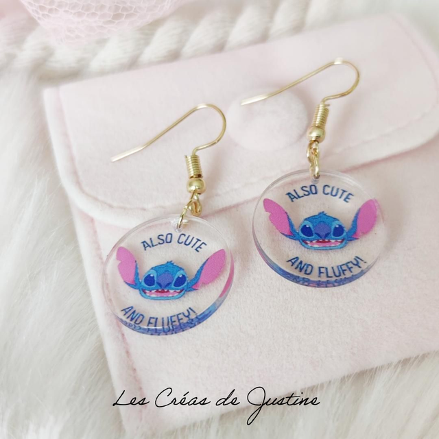 Boucles d&#039;oreilles Stitch 