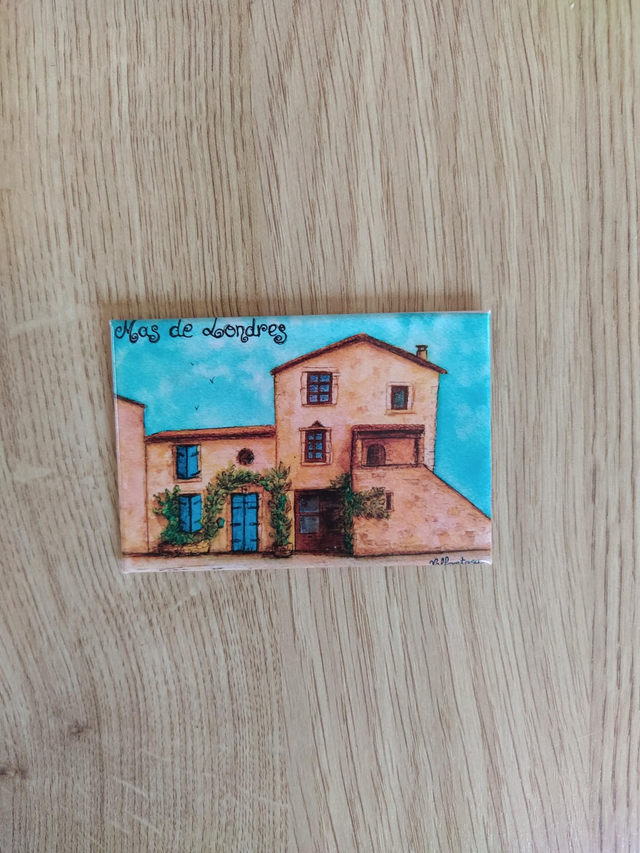 Magnet "Mas de Londres" 7,8 x 5,3cm