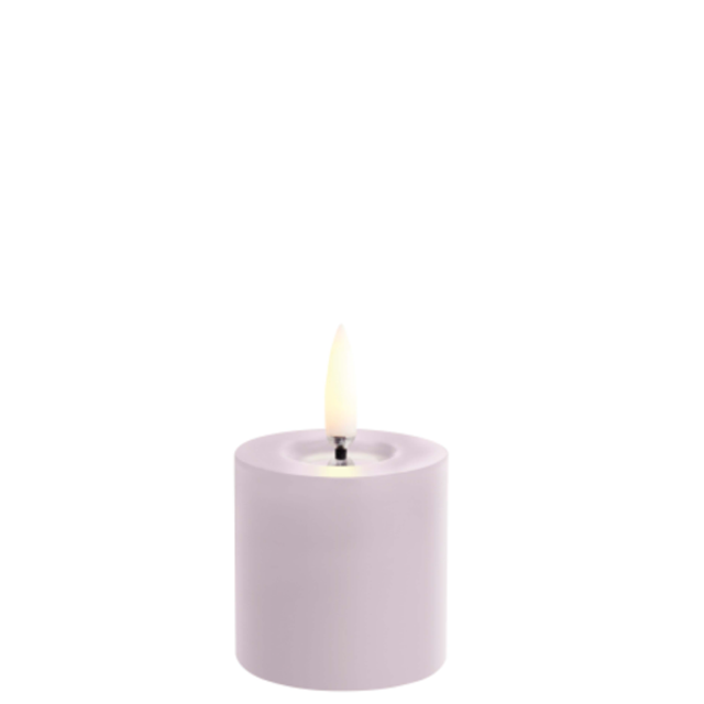 Pillar Candle Lavender Melted 5 x 4,5 cm