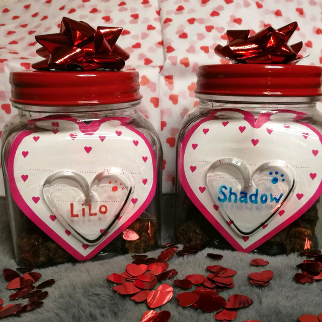 Personalised Treat Jar.