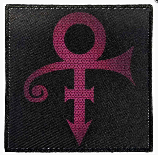PRINCE STANDARD PATCH: HEXAGONALLY TEXTURED SYMBOL