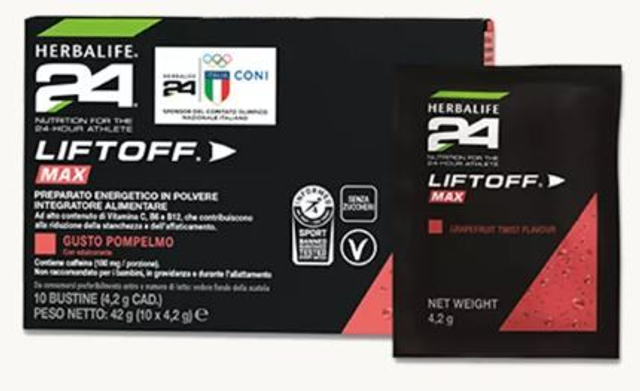Herbalife24® LiftOff® Max - Energia Senza Zuccheri | 10 bustine