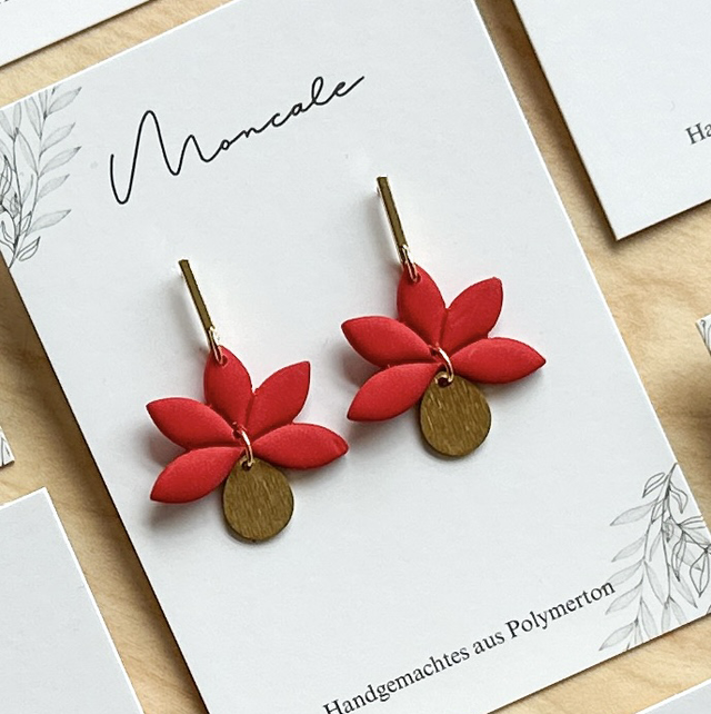 Roter Sommertraum - Ohrringe #03