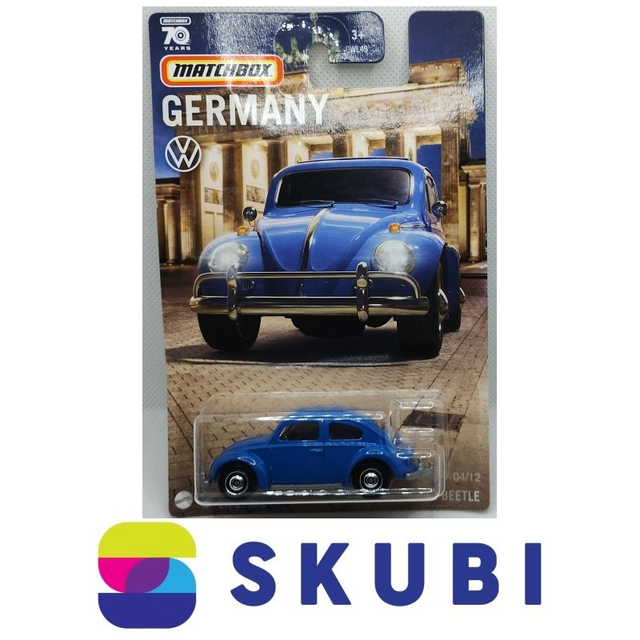 1962 Volkswagen Beetle - Germany 4/12 - Matchbox 70 Years