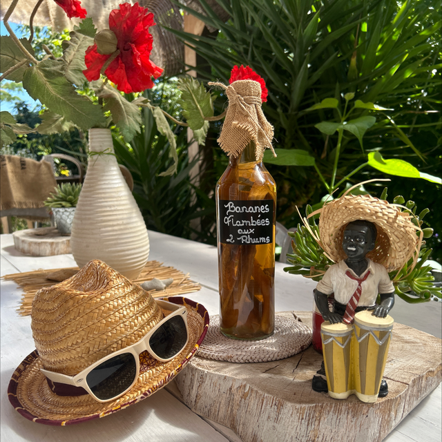 Bananes Flambées Aux 2 Rhums 