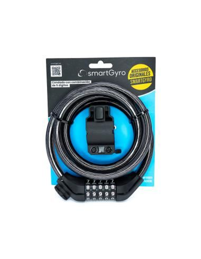 Candado con combinación de 5 dígitos