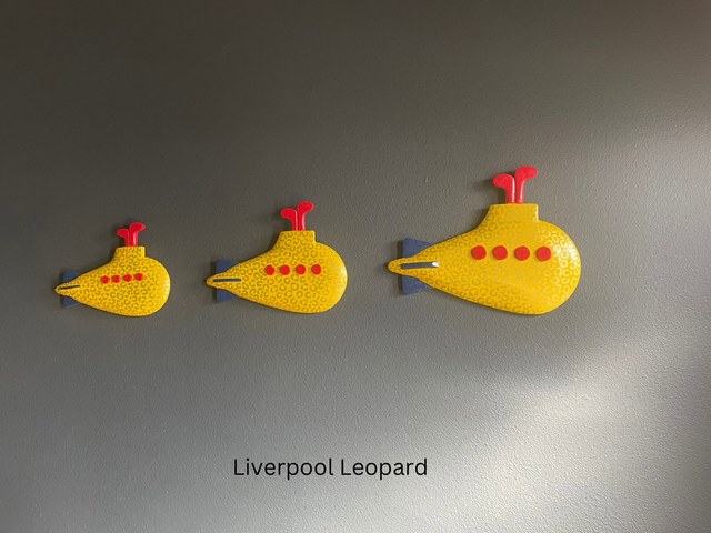 Wall Hanging Submarine (Medium)