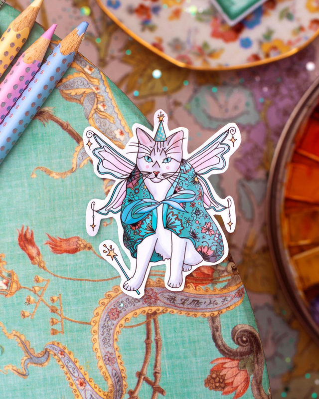 Sticker "Tim the Fairycat"