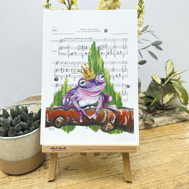 Purple Reign Frog Prince