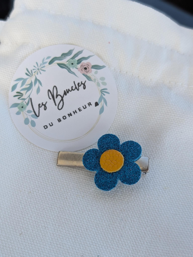 Barrette marguerite 