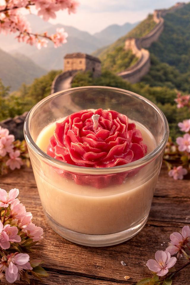 Bougie Parfumée - Pivoine Impériale