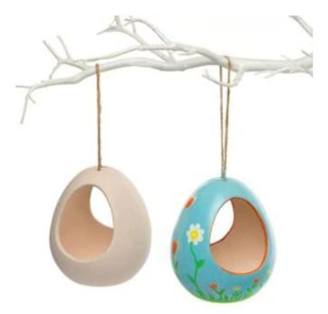 Hanging Bird Feeder (Egg Shape)