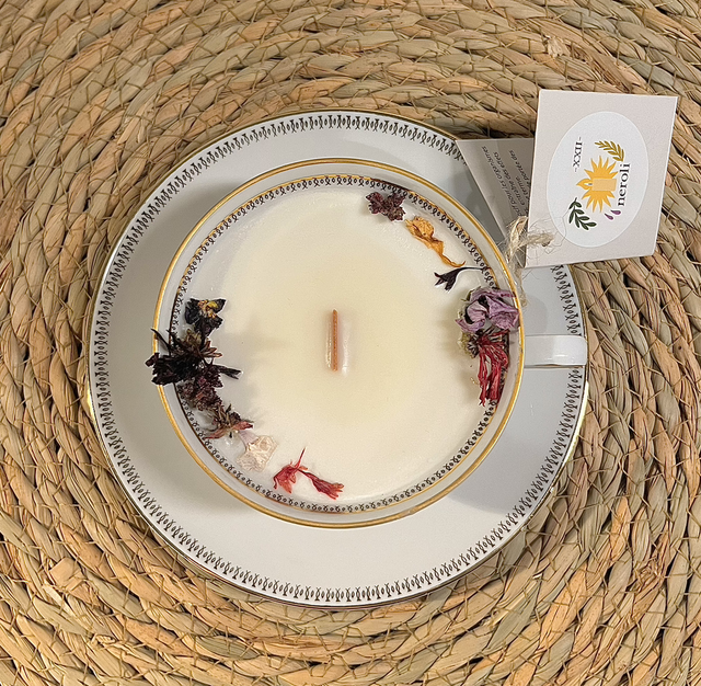 Bougie Vanille des îles - Héritage Doré