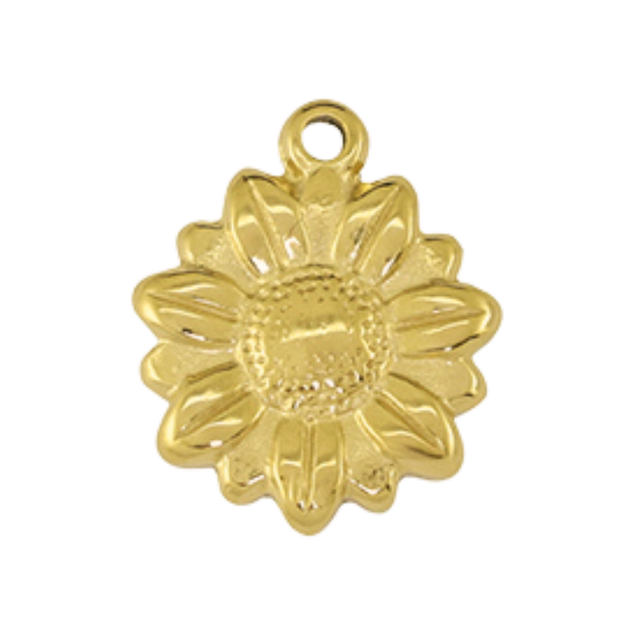 16 - Breloque fleurs maxi