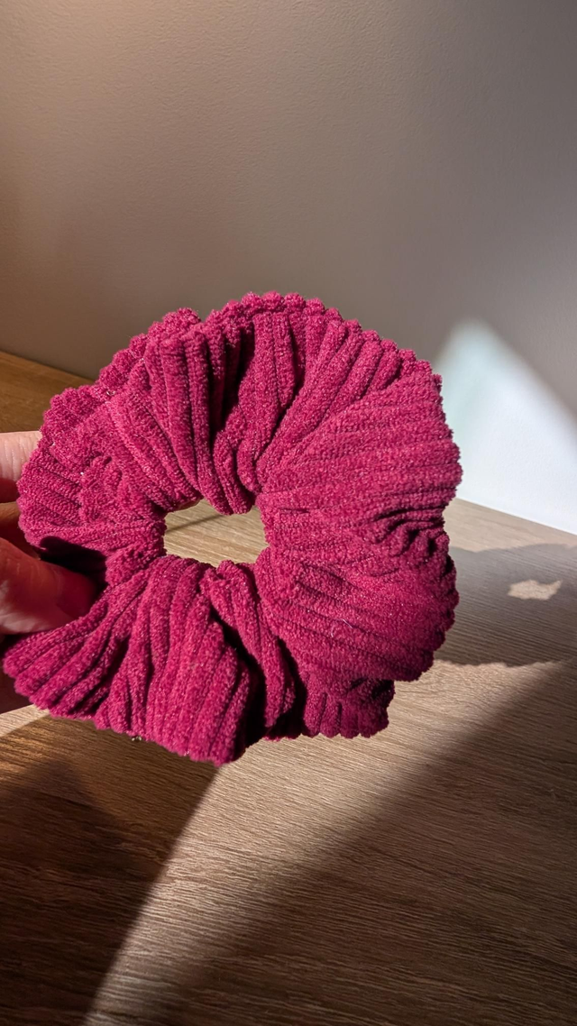 Chouchous en velours côtelé