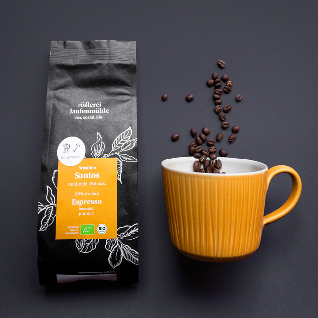 Kaffee aus der Rösterei Laufenmühle