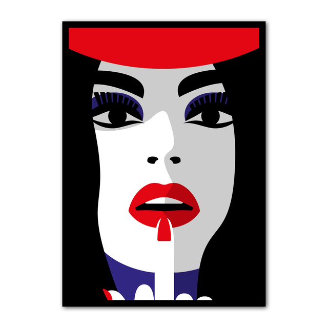 Mademoiselle - 220817 - Hony | Kunstdruck