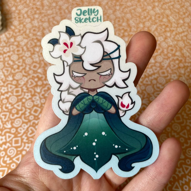 White Lily Cookie | CRK Sticker
