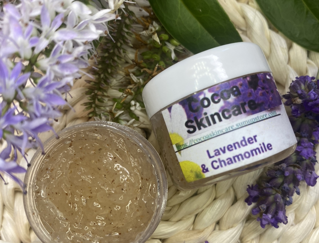 Lavender &amp; Chamomile Face Scrub