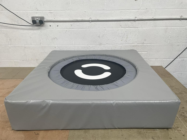 4ft x 4ft x 10 inch tall Grey Trampoline surround 