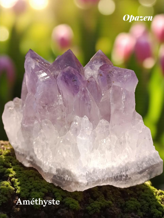 Améthyste brute 
