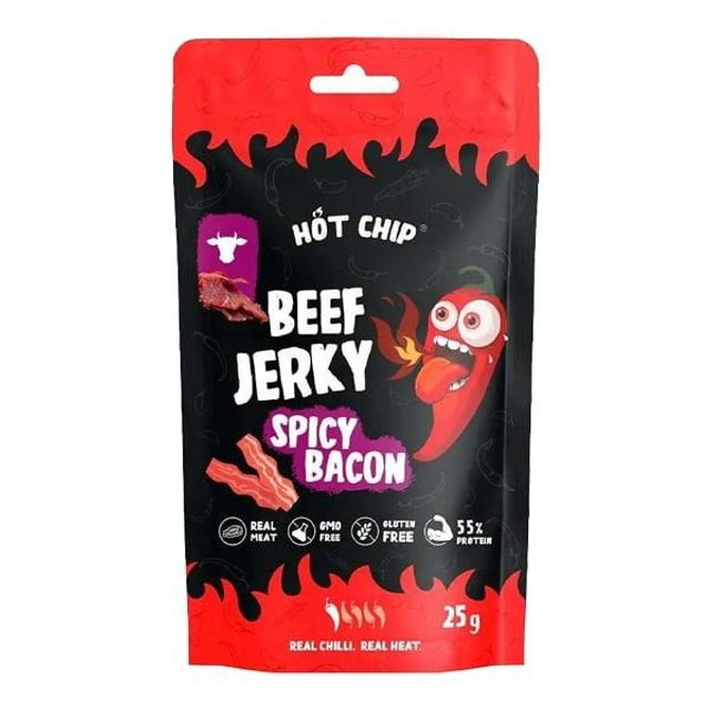 Hot Chip – Carne secca aromatizzata al bacon

