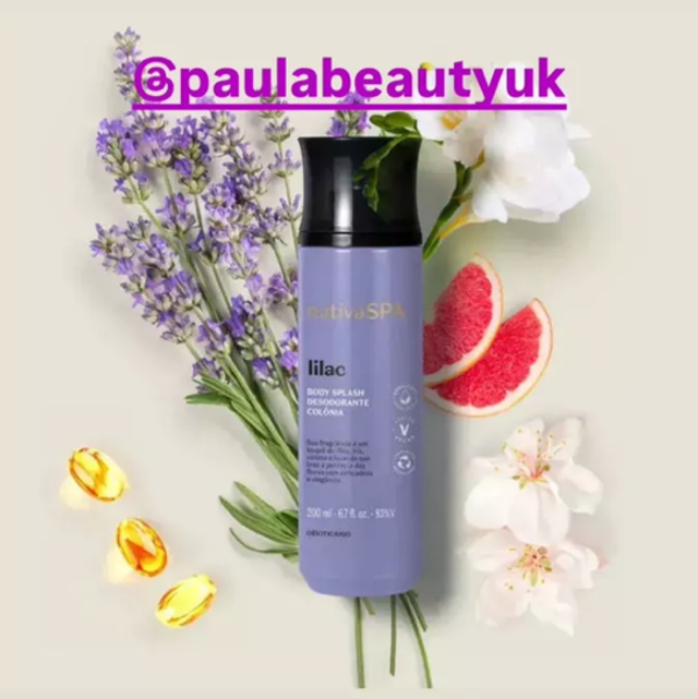 Nativa Spa Lilac Body Splash 200ml Body Mist O Boticário